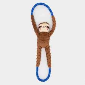 [10% OFF] ZippyPaws RopeTugz Sloth Dog Toy