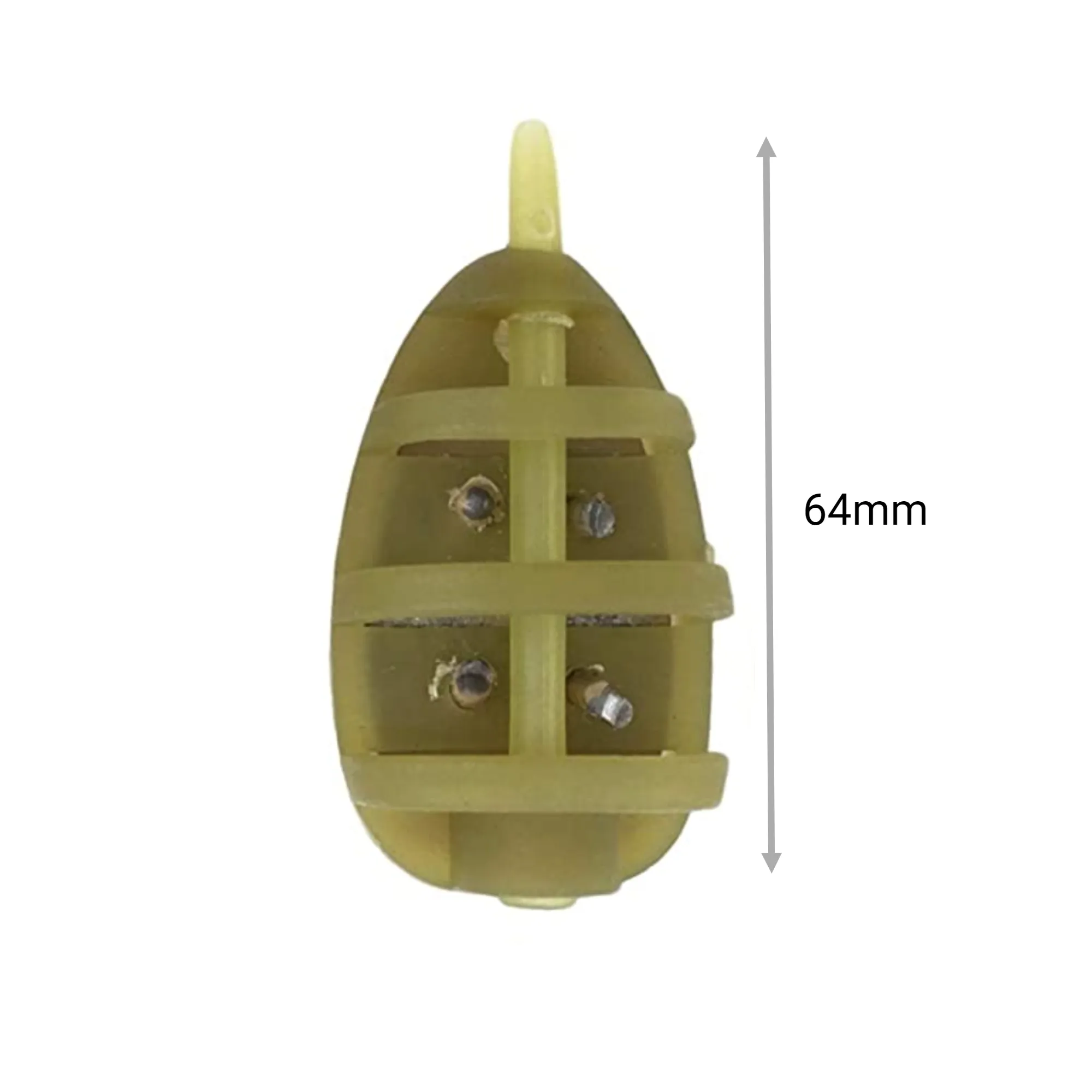 10 x Swim Feeders Inline Flat Method Feeder - Carp, Barbel, Coarse Fishing