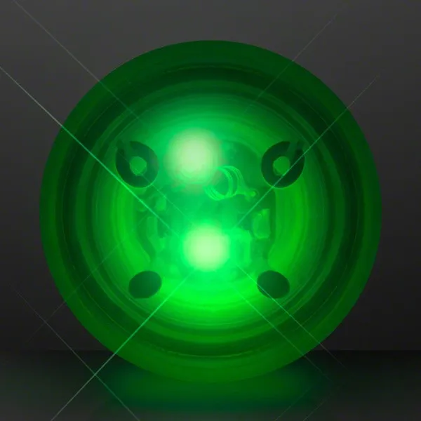 1.5" Blinky Green Rubber Bounce Balls (Q849911)