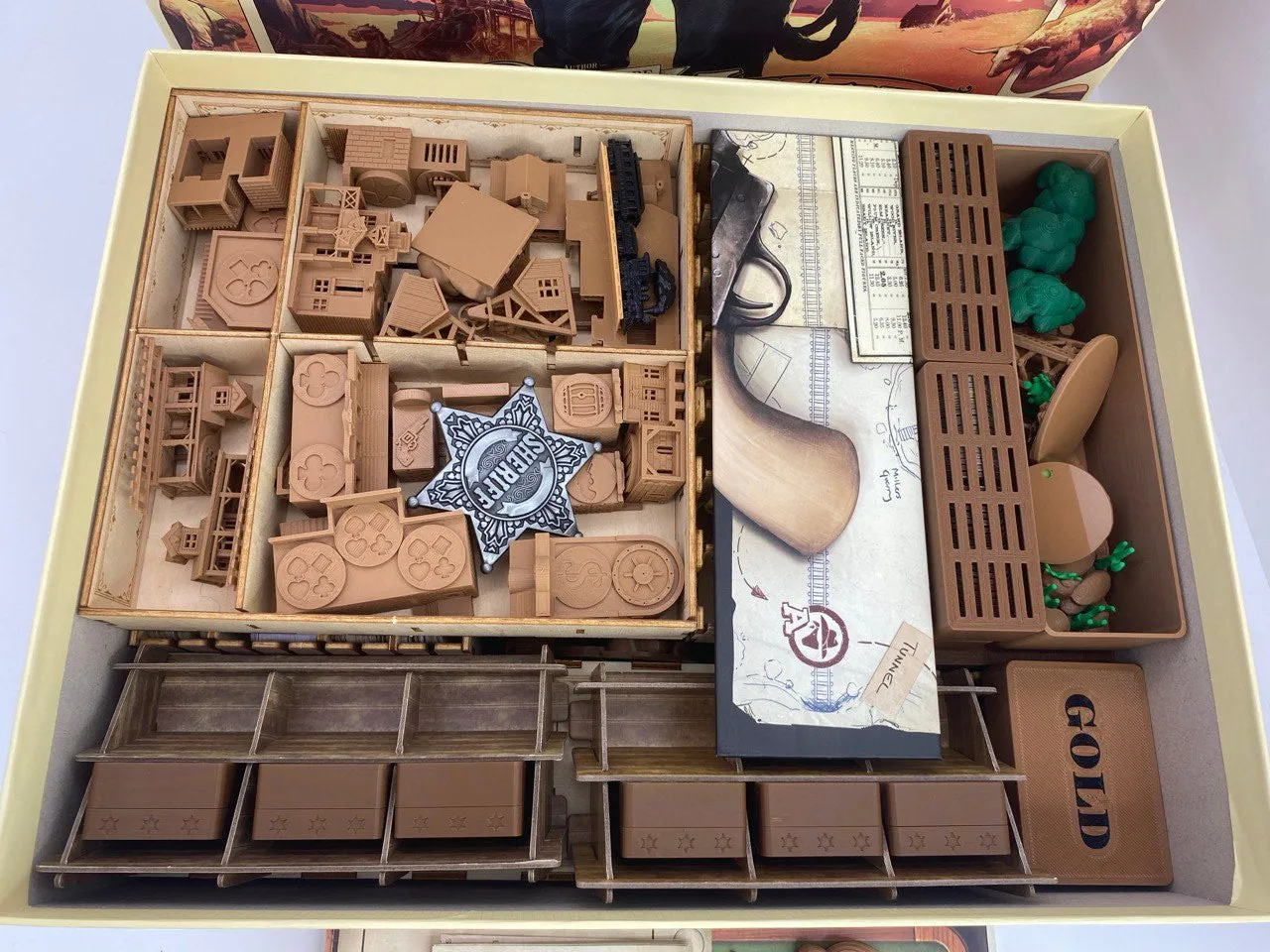 3DLevelup Insert organiser for Western Legends Big Box