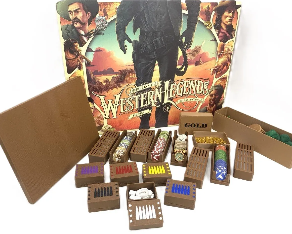 3DLevelup Insert organiser for Western Legends Big Box