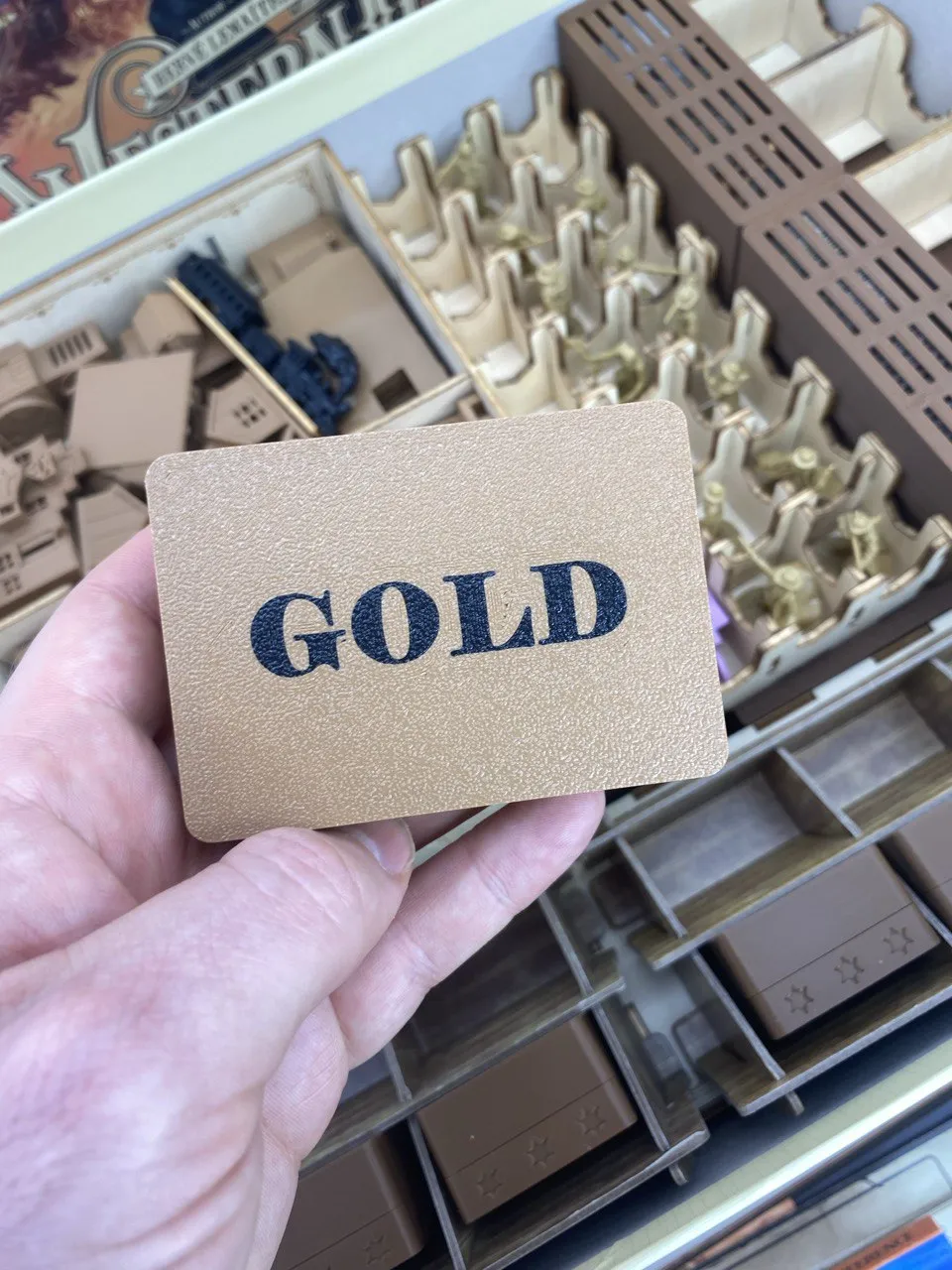 3DLevelup Insert organiser for Western Legends Big Box