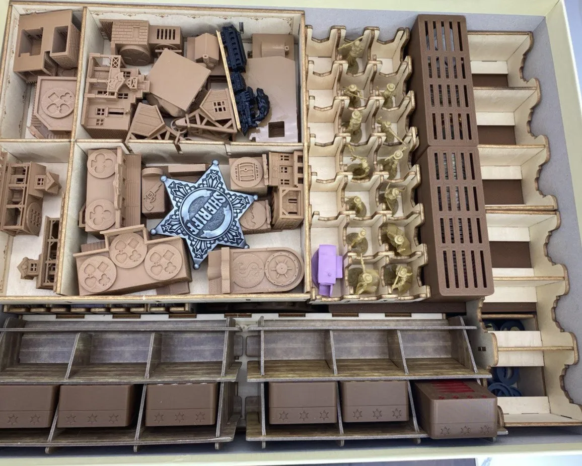 3DLevelup Insert organiser for Western Legends Big Box