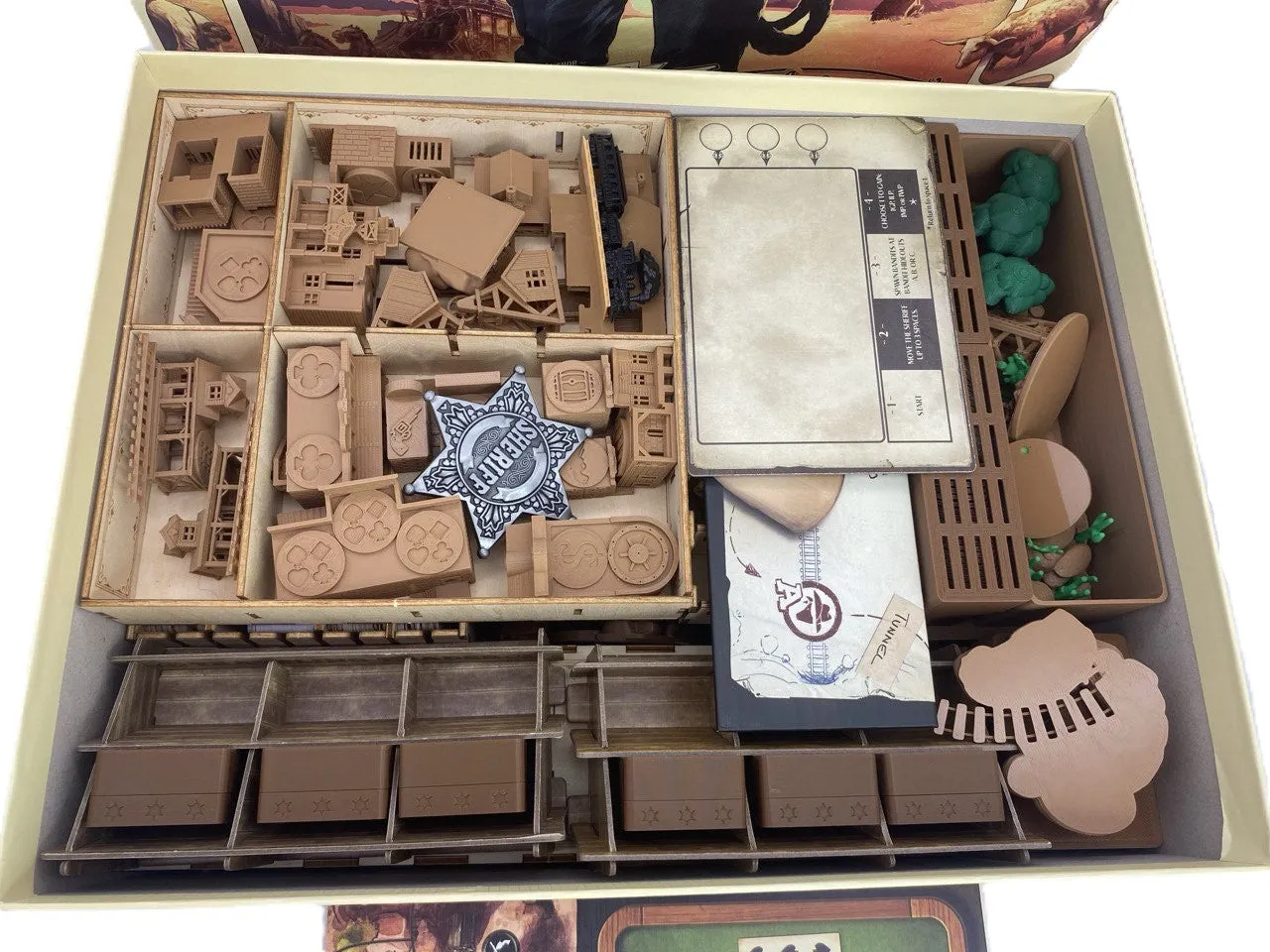 3DLevelup Insert organiser for Western Legends Big Box