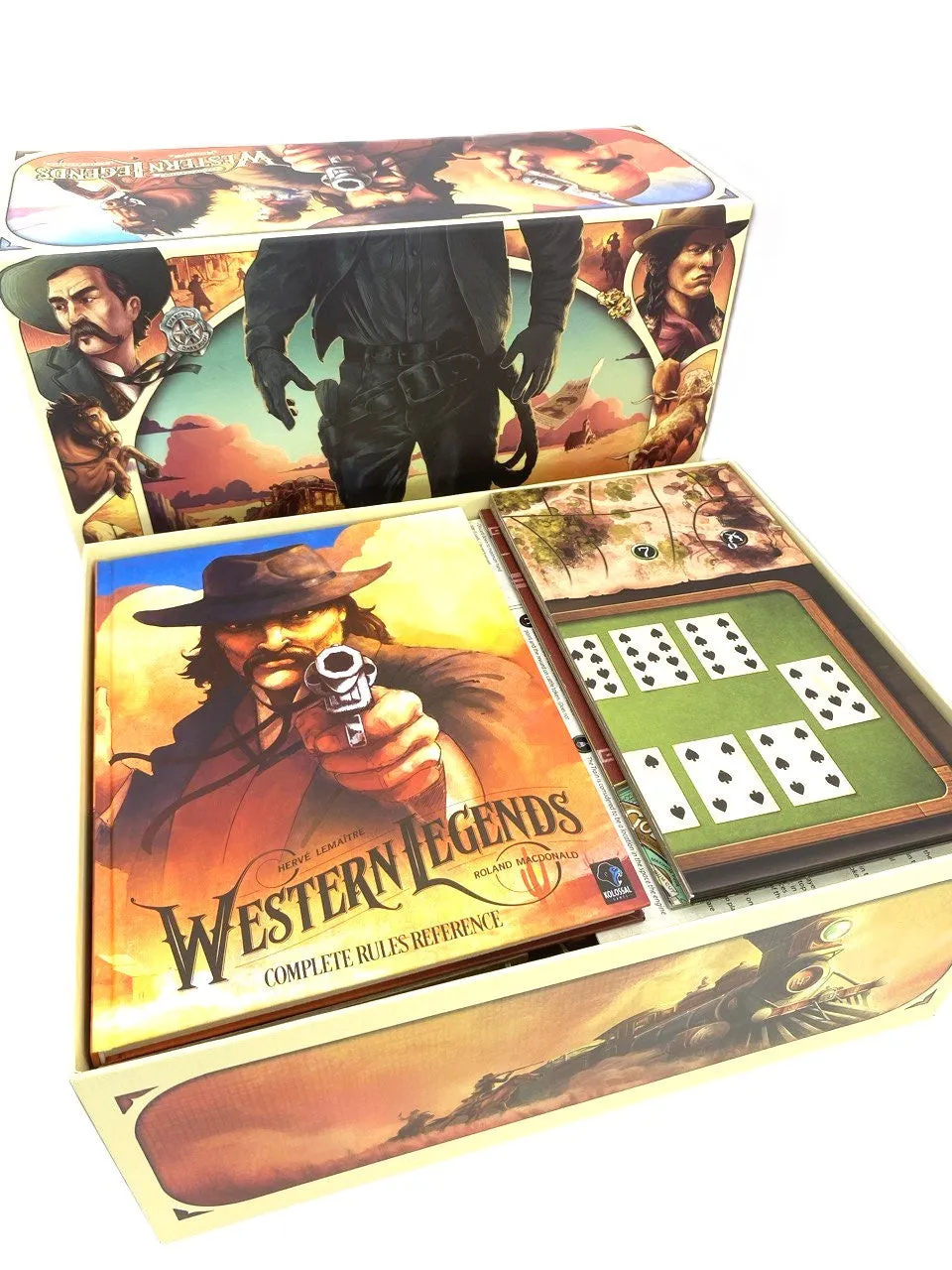 3DLevelup Insert organiser for Western Legends Big Box