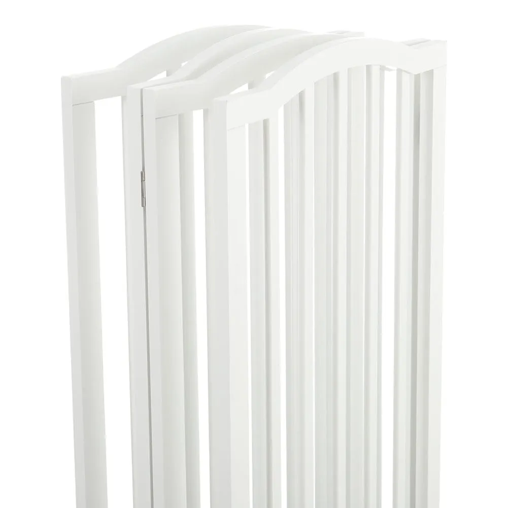 82cm H Foldable Freestanding Pet Gate 3/4 Panels Safety Fence