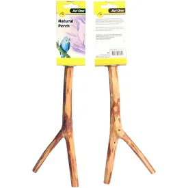 Avi One Perch Natural Wood