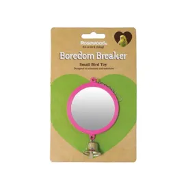 Boredom Round Mirror With Bell