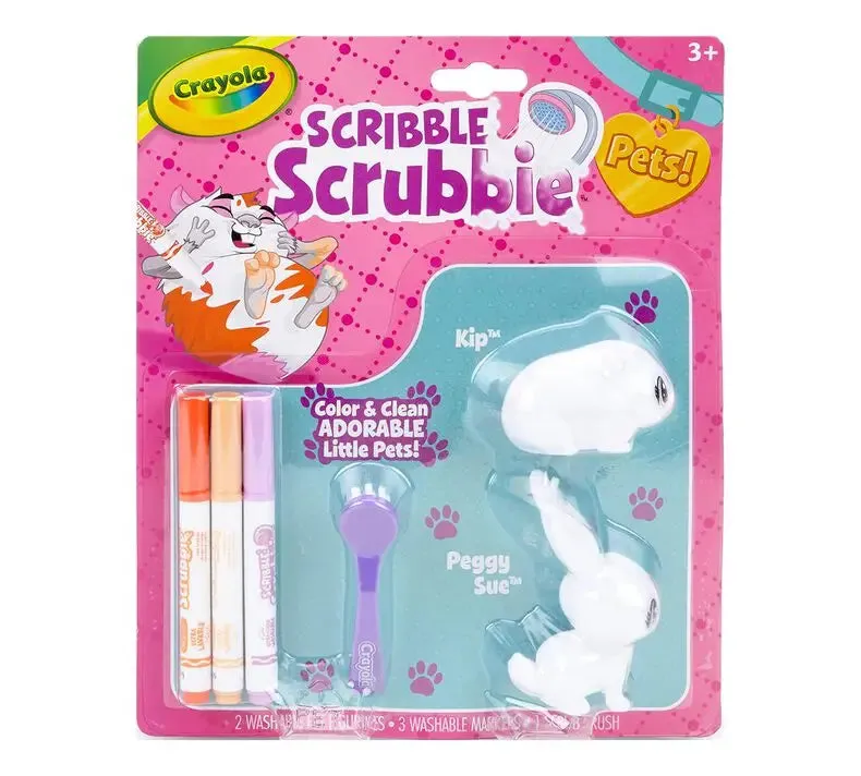 Crayola - Scribble Scrubbie Pets, Rabbit - Hamster