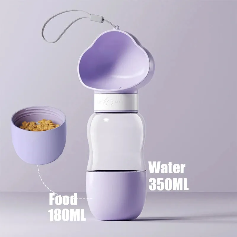 Cute Cloud Shaped Dog Water Bottle