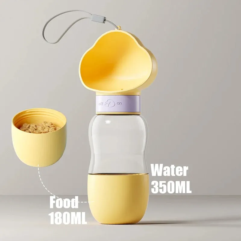 Cute Cloud Shaped Dog Water Bottle