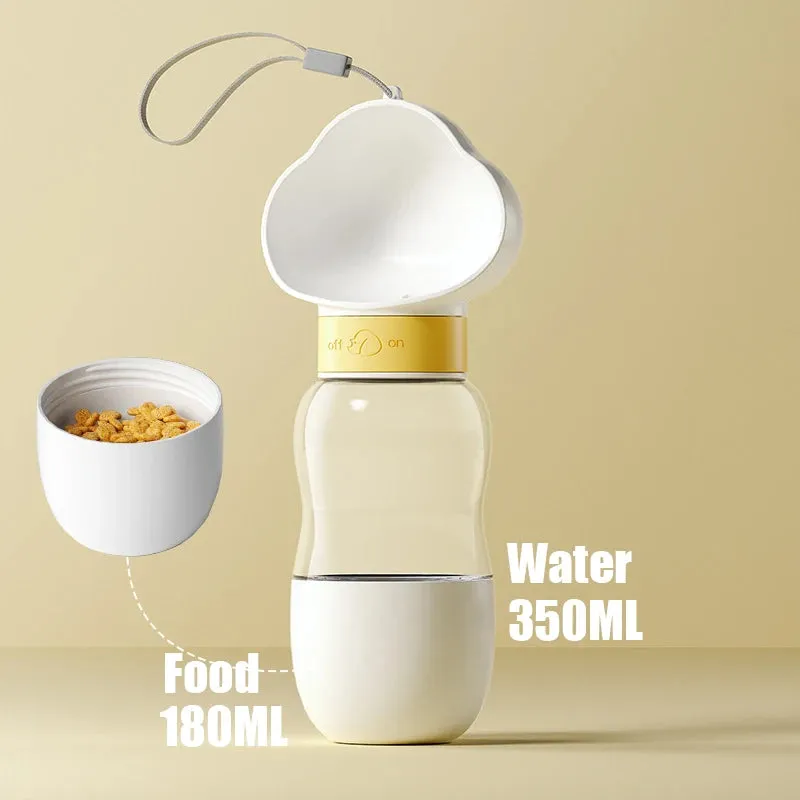 Cute Cloud Shaped Dog Water Bottle