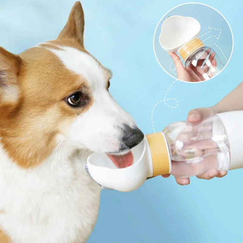 Cute Cloud Shaped Dog Water Bottle