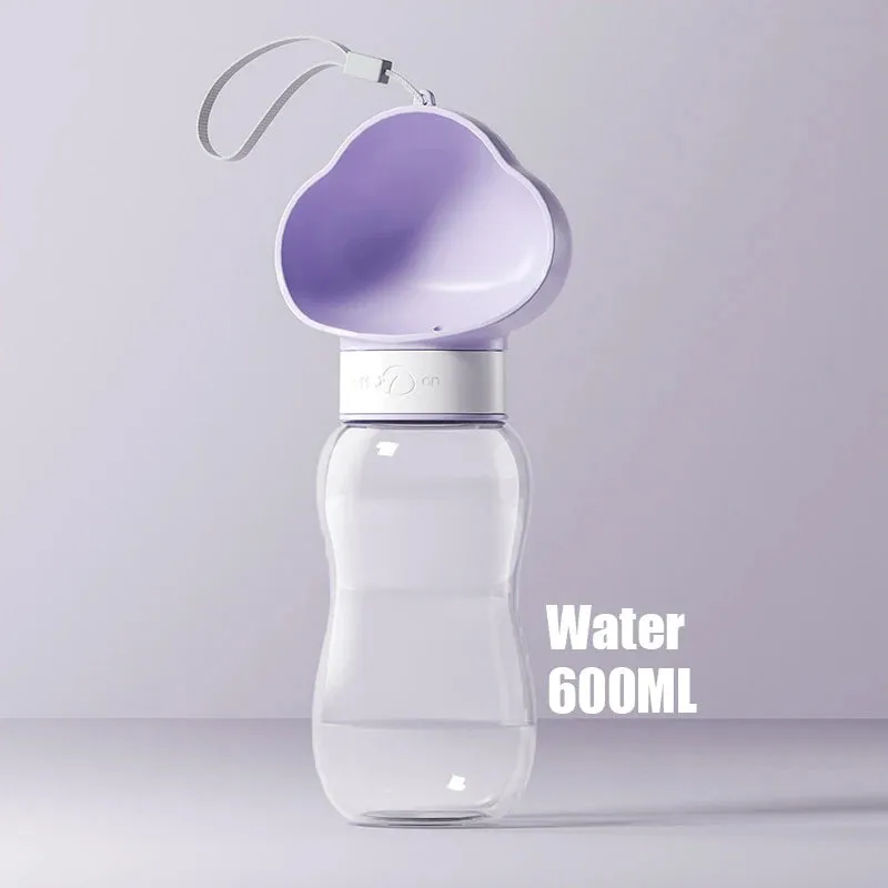 Cute Cloud Shaped Dog Water Bottle