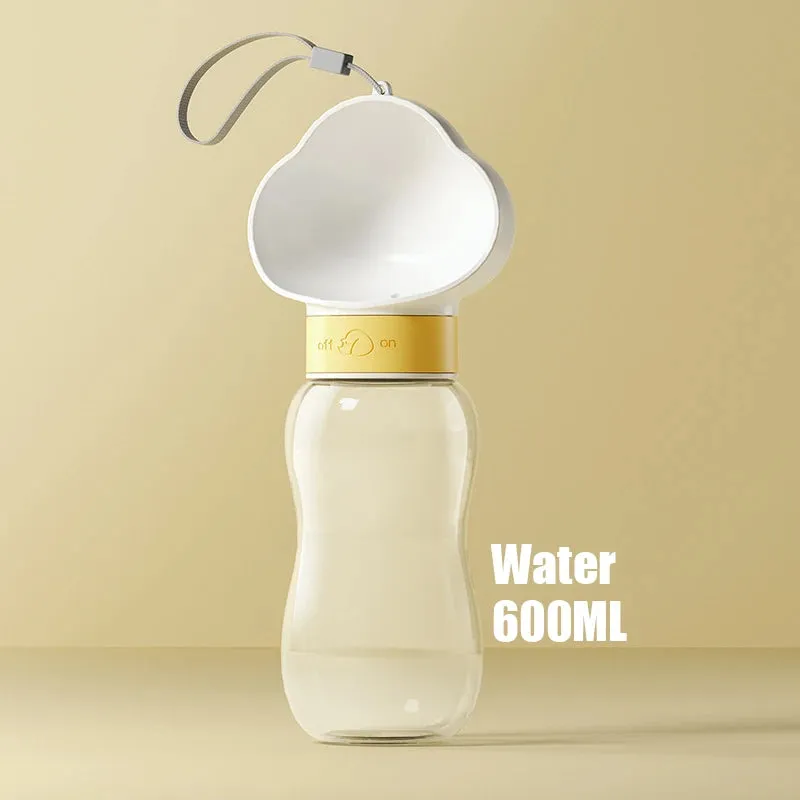 Cute Cloud Shaped Dog Water Bottle