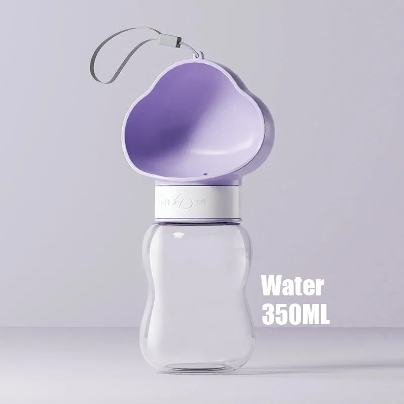 Cute Cloud Shaped Dog Water Bottle