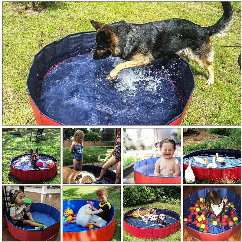 Family Fun Fresh&Chill™ - Portable, Foldable Swimming Pool for Kids and Pets