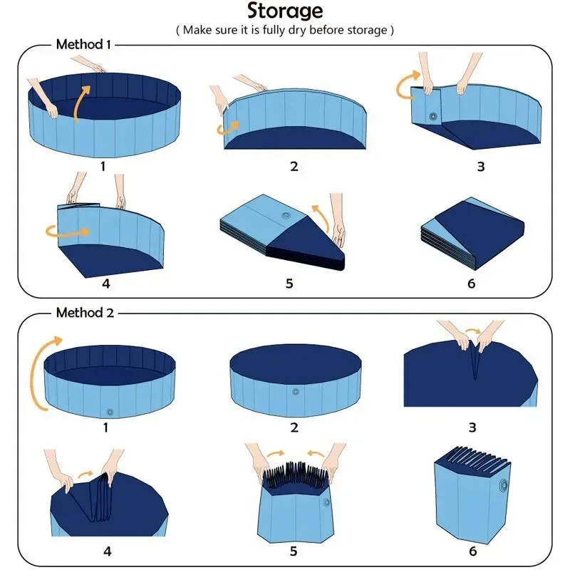 Family Fun Fresh&Chill™ - Portable, Foldable Swimming Pool for Kids and Pets