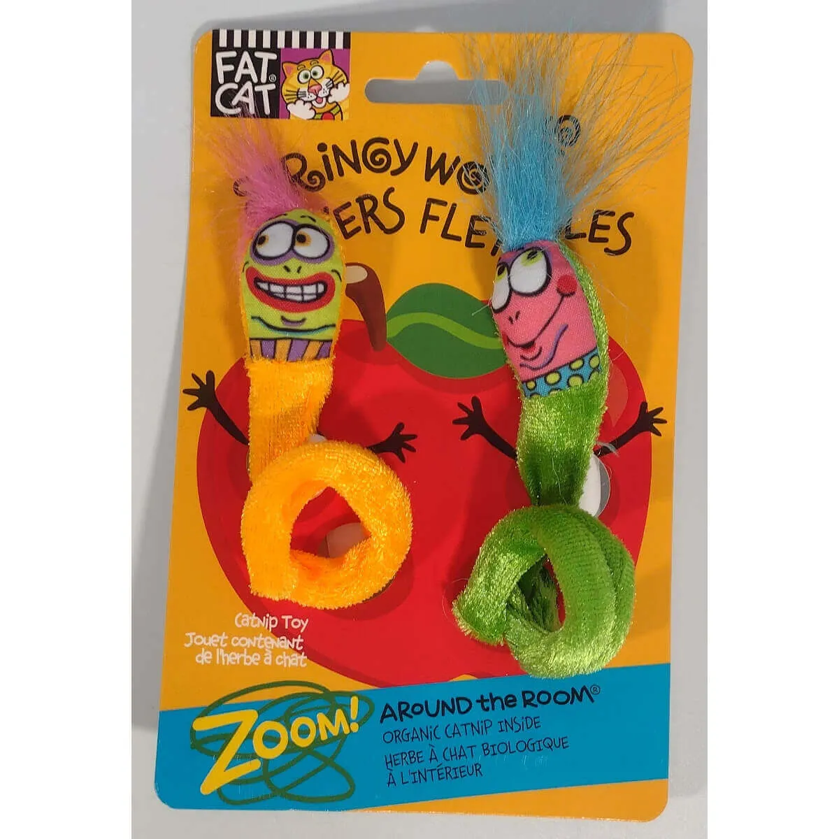 FAT CAT® Classic Springy Worms Cat Toys