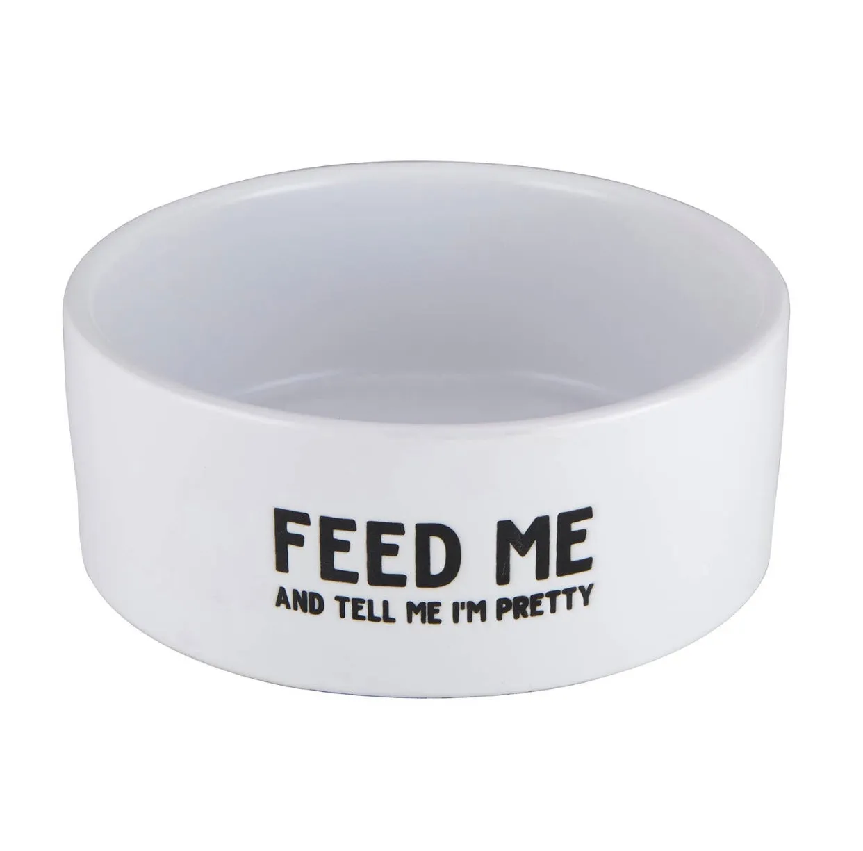 Feed Me Ceramic Pet Bowl