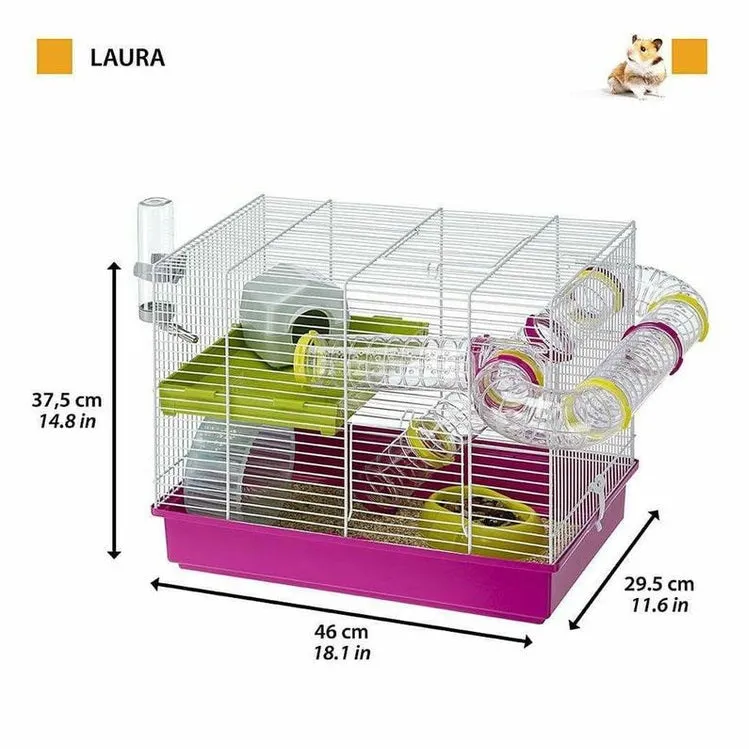 FERPLAST HAMSTER CAGE LAURA BIANCA GABBIA