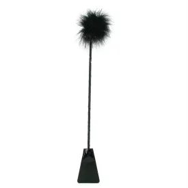 Fetish Fantasy Feather Crop in Black