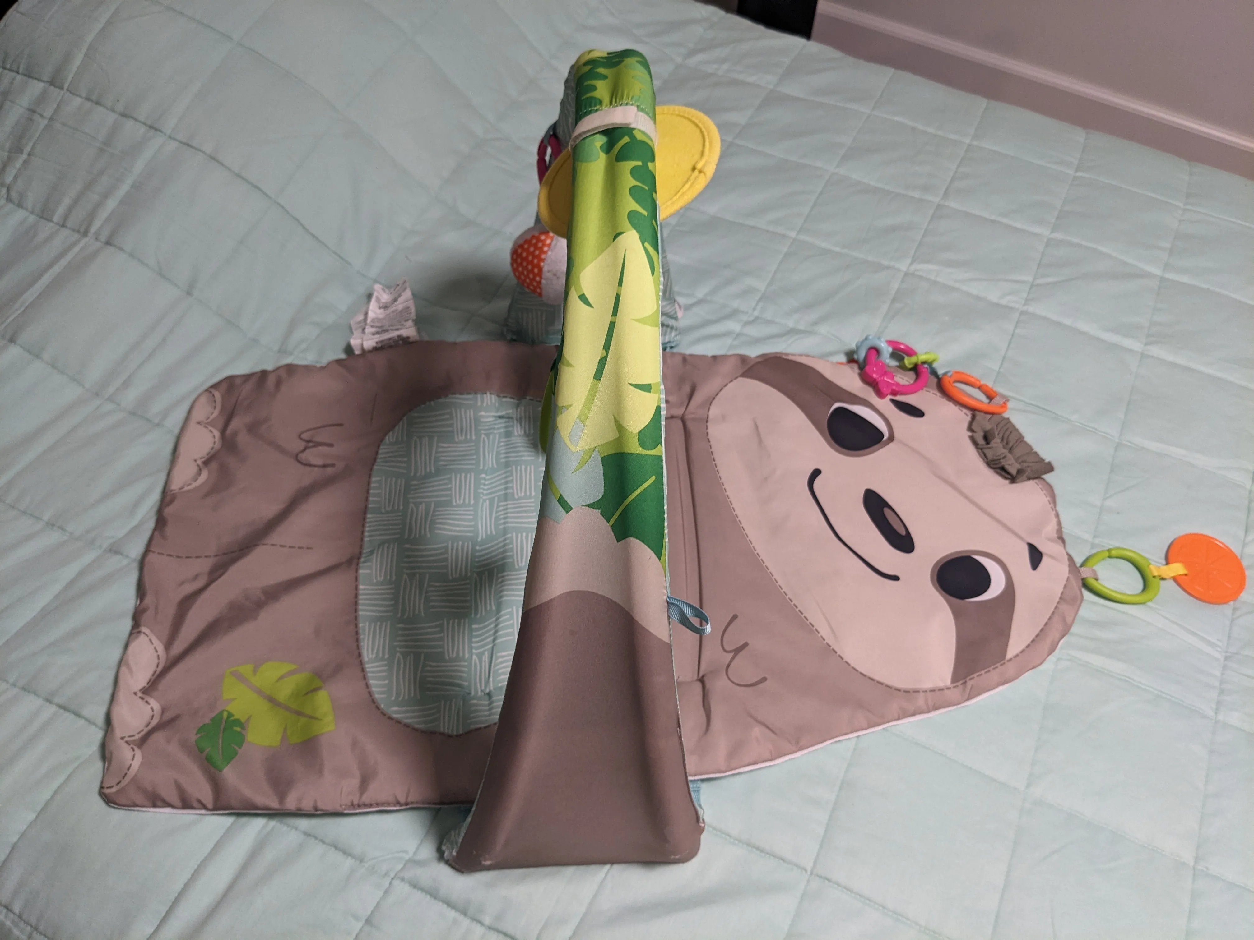 Fisher-Price Sloth Baby Play Gym, GUC, MSRP $60