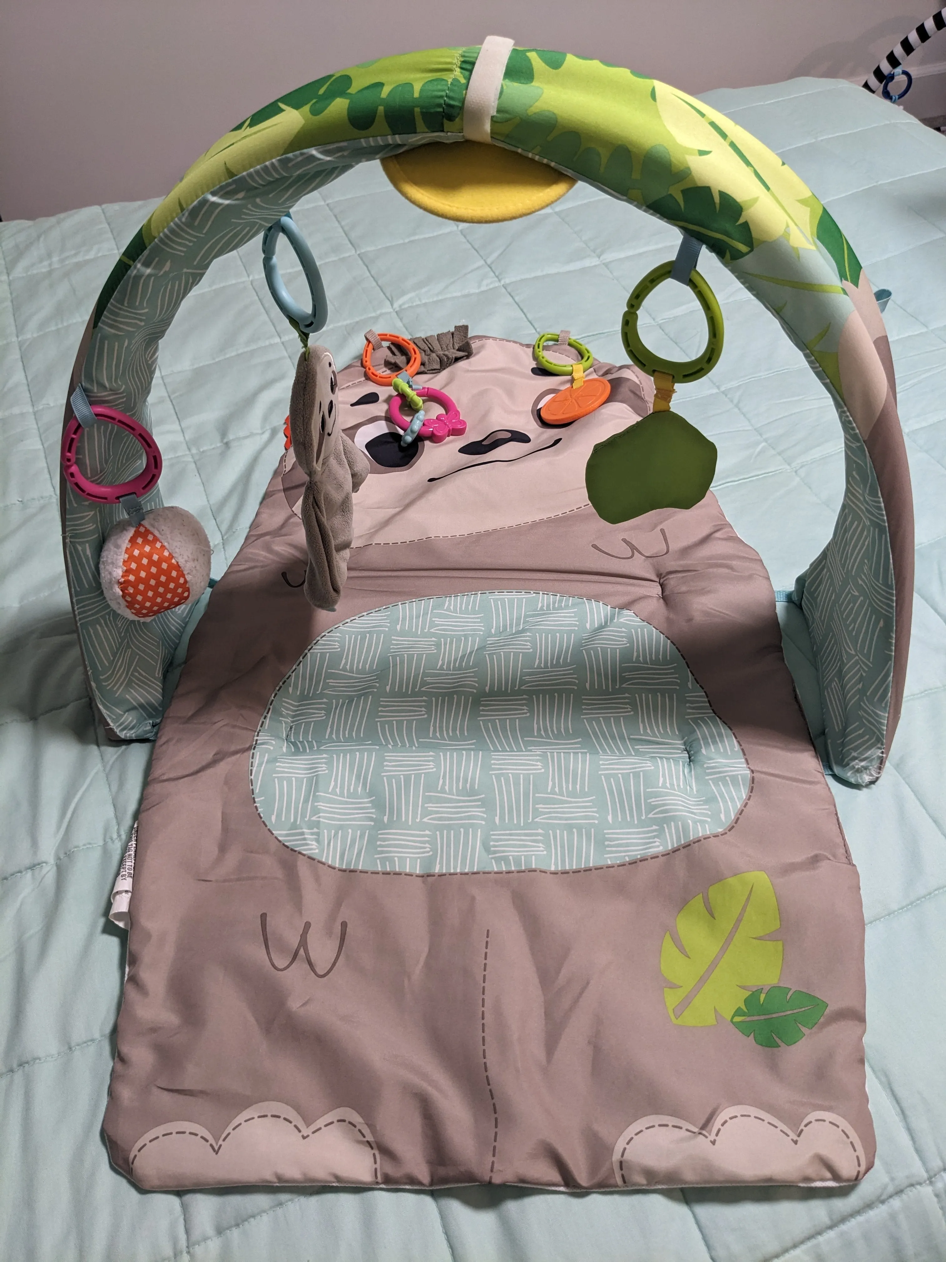 Fisher-Price Sloth Baby Play Gym, GUC, MSRP $60