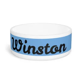 For the boy Pet Bowl