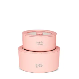 Frank Green Stainless Steel Bowls 2 Pack - Blushed