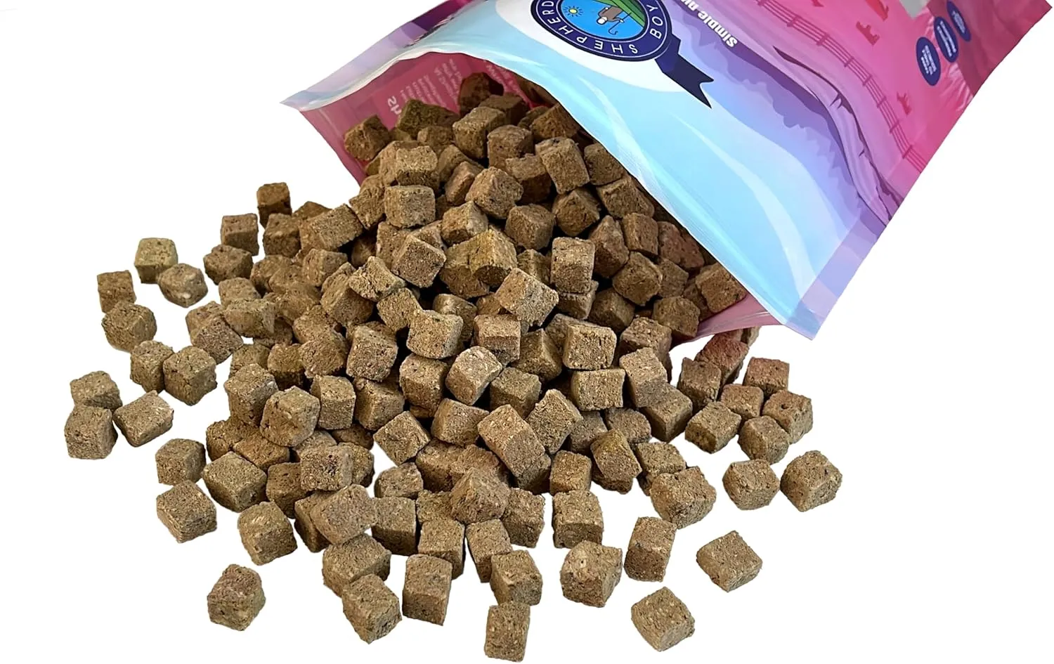 Freeze Dried Raw Dog Food (Pork Recipe), All Natural Food, 14 oz Bag, Freeze-Dried Dog Food, Made in USA with Organic Produce, High in Protein, Food Topper or Complete Meal