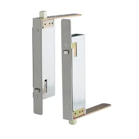 Ives FB41P WD US32D Automatic Flushbolt, Pair, Wood Doors, Satin Stainless Steel