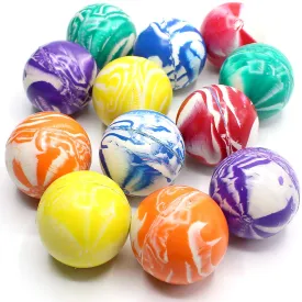 Kicko 2 Inch Marble Balls - 12 Pieces of Assorted 2 Tone Colors - for Vase, Landscapes