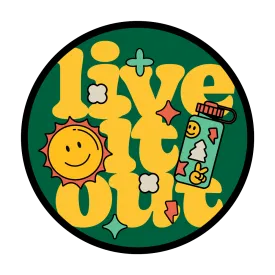 Live It Out VBS Cloth Frisbees (Set of 12)