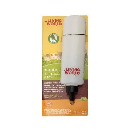 Living World Leakproof Water Bottle for Small Animals