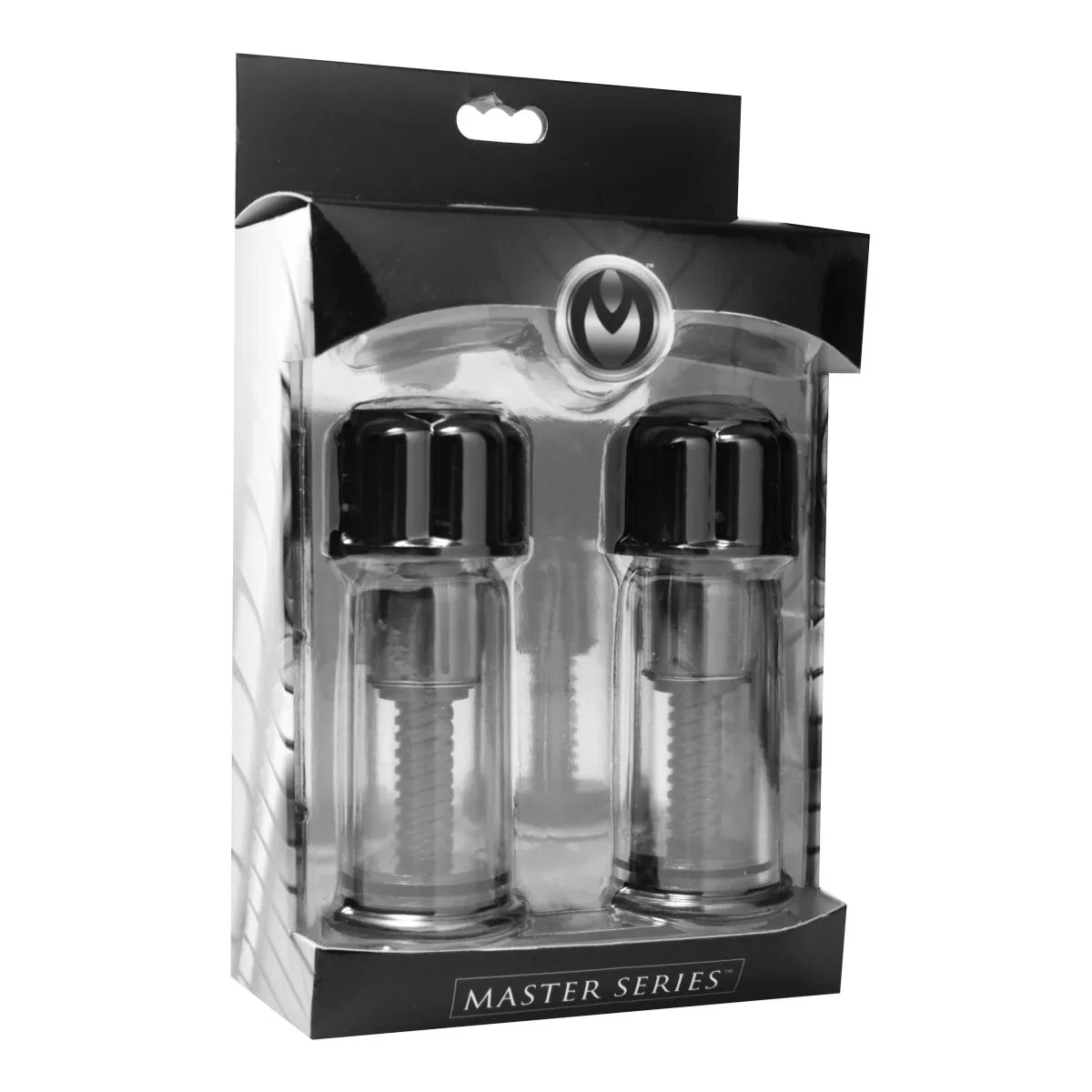 Master Series Black Maxxx Powerful Twist Nipple Suckers Black