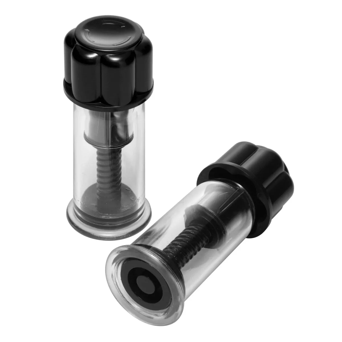 Master Series Black Maxxx Powerful Twist Nipple Suckers Black