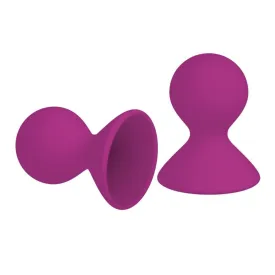 Me You Us Dual Masseuse Nipple Suckers 2 Pack Silicone Pink
