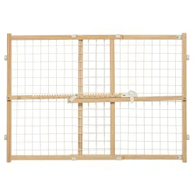 Midwest Wood and Wire Mesh Pet Gate