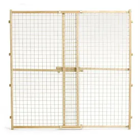 Midwest Wood Gate With Wire Mesh Wood 29" - 50" X 44"