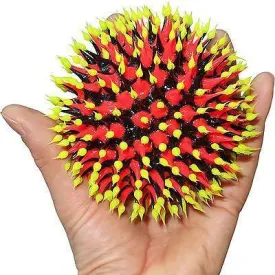 Neon Rubber Silicone Bouncy Ball Stress Relief Office Garden Toy Mini Football