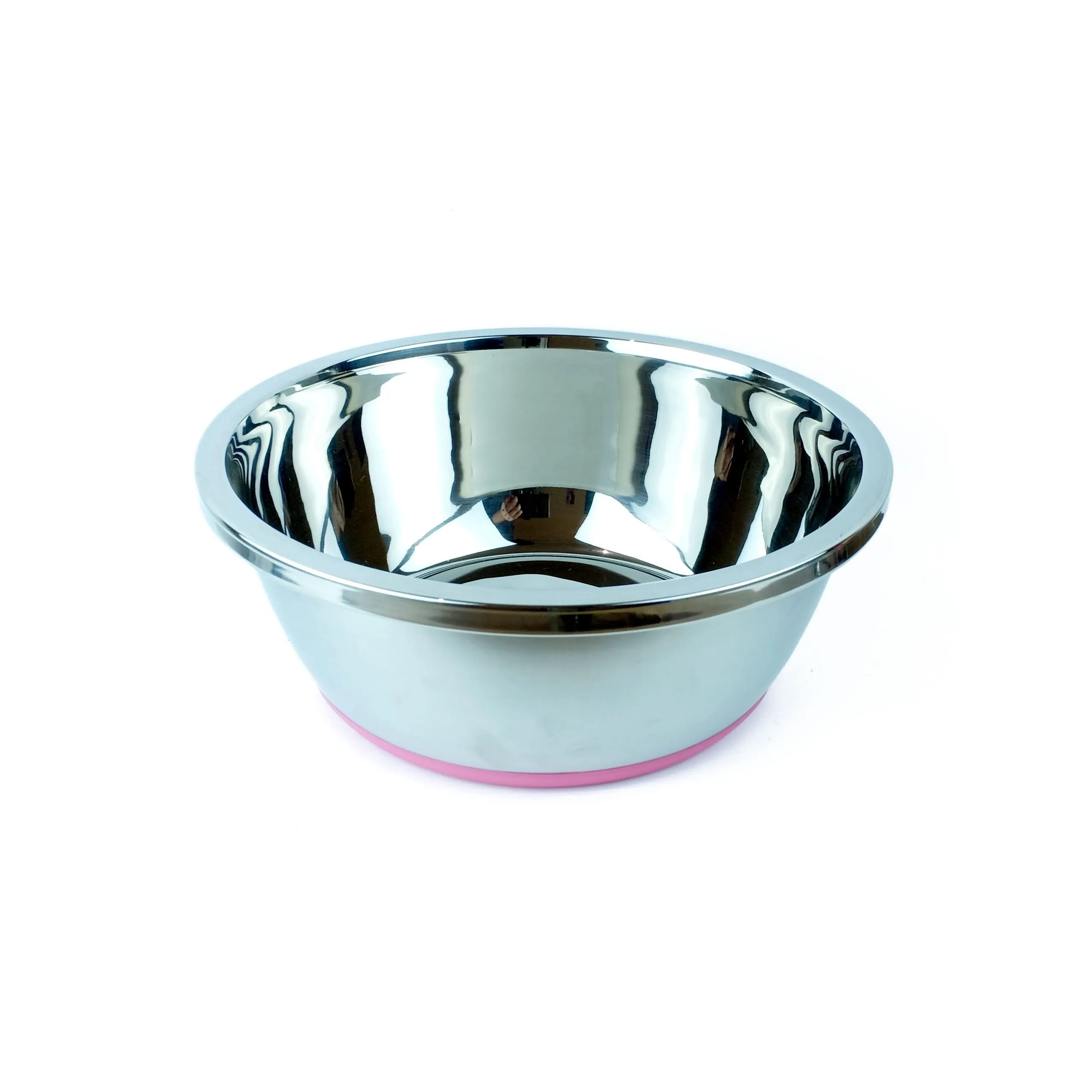 Nunbell Stainless Steel Deep Dog Bowls Water and Food with Rubber End