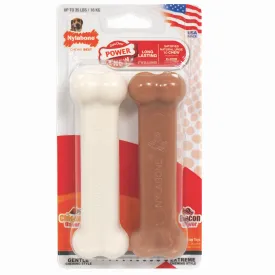 Nylabone® Power Chew Twin Pack, Bacon & Chicken Wolf Size
