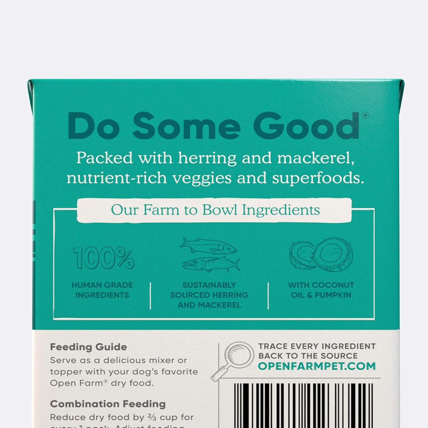 Open Farm Herring & Mackerel Rustic Stew Wet Dog Food, Grain-Free Meal or Food Topper with Responsibly Sourced Meat and Superfoods Without Artificial Ingredients, 12.5 Oz (Pack of 12 Boxes)
