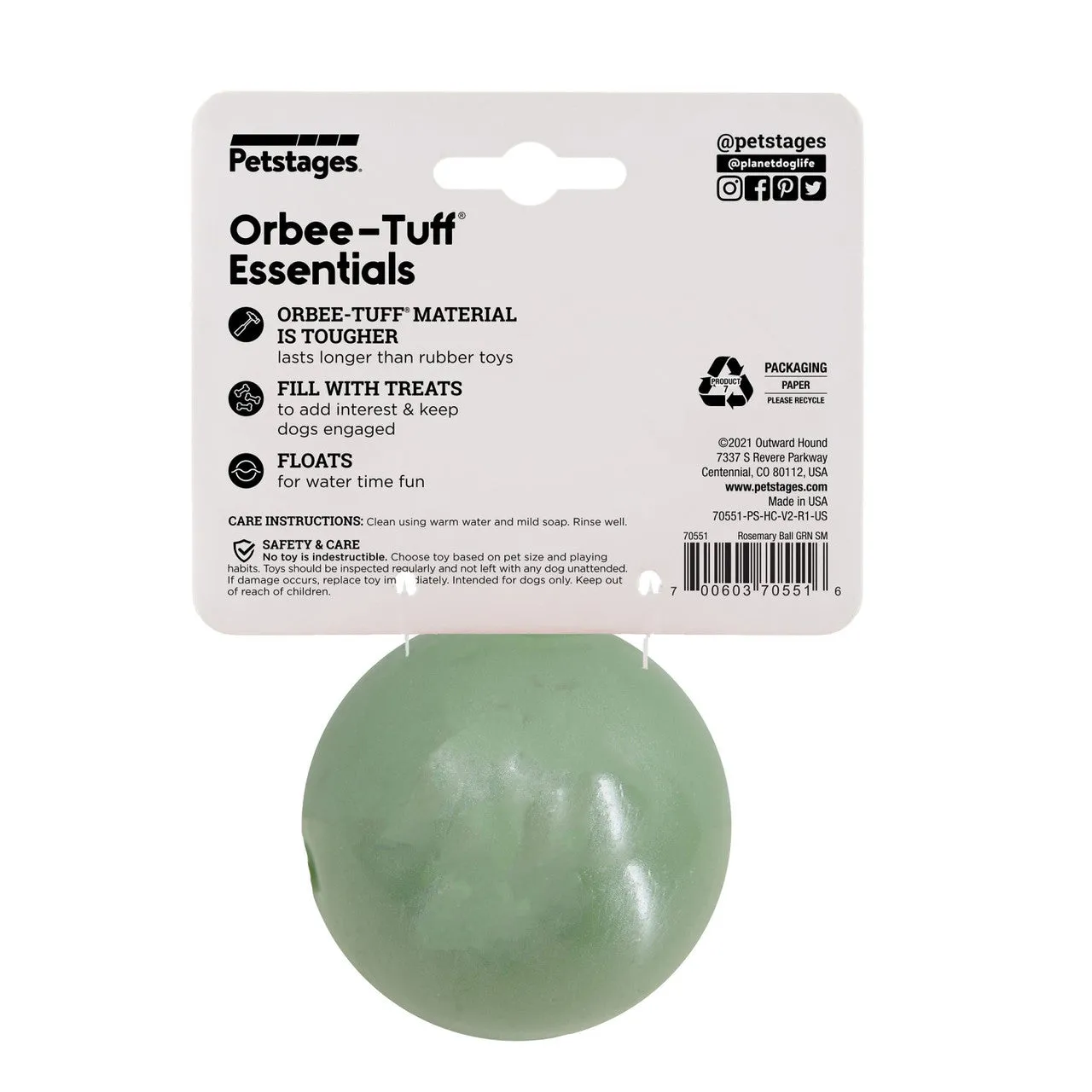 Orbee-Tuff Essentials Ball