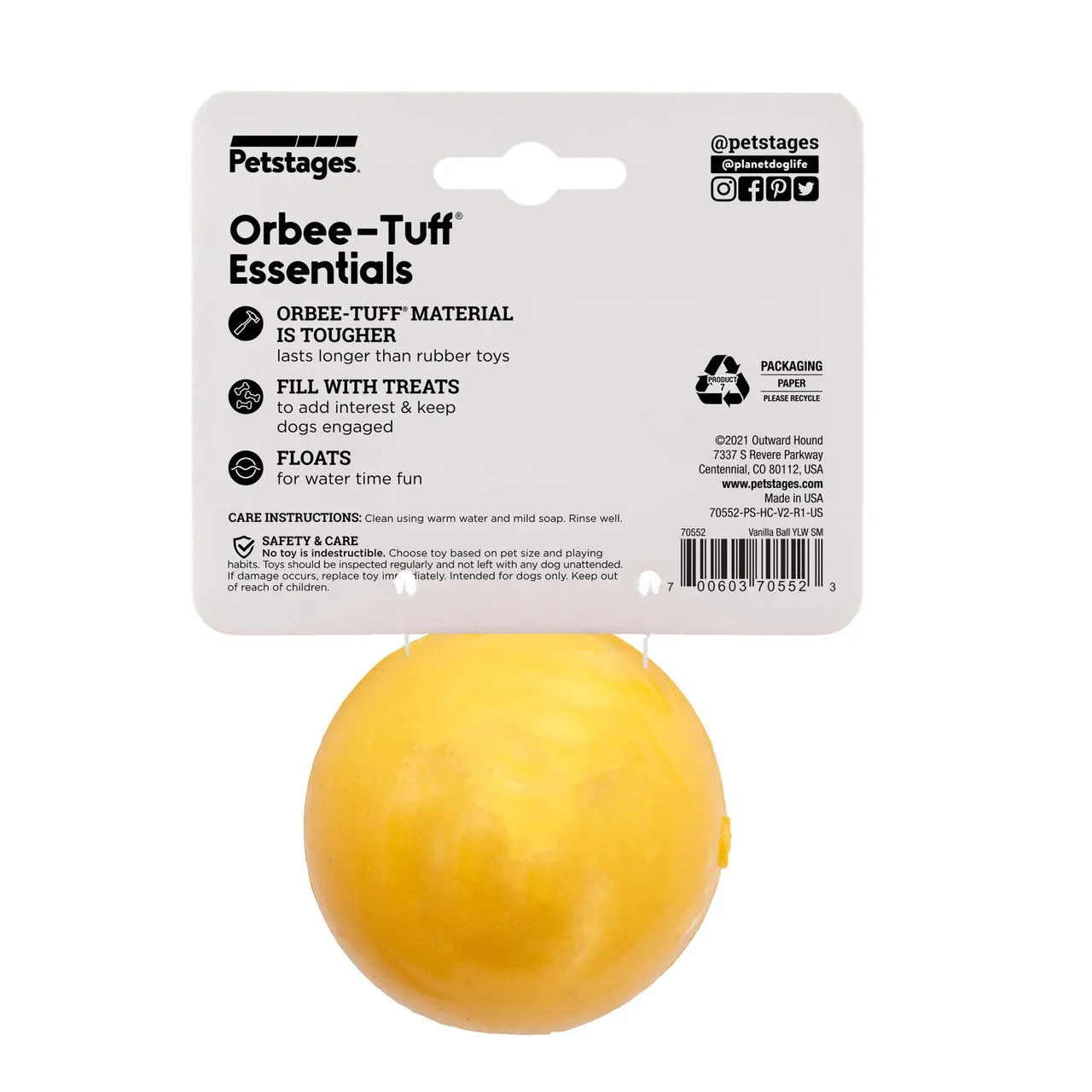 Orbee-Tuff Essentials Ball