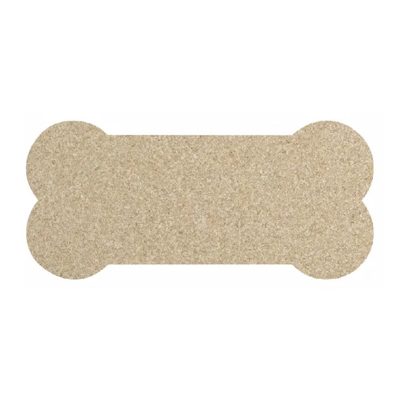 ORE Pet Skinny Bone Natural Recycled Rubber Pet Placemat