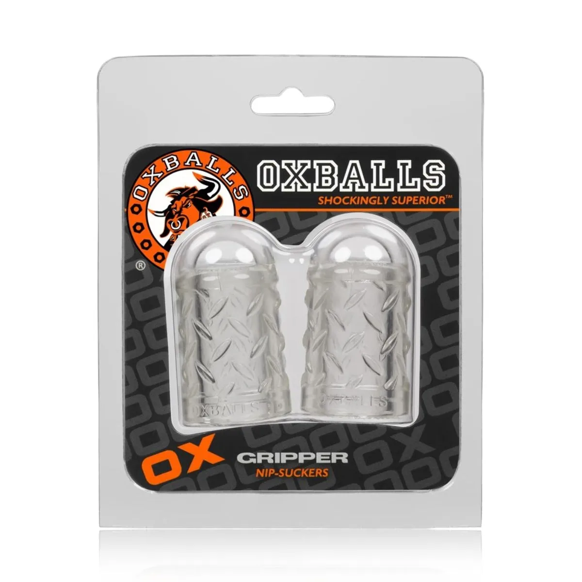 Oxballs Gripper Nipple Suckers Clear