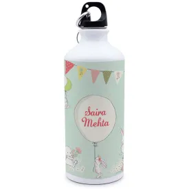Personalised Water Bottle - Bunny