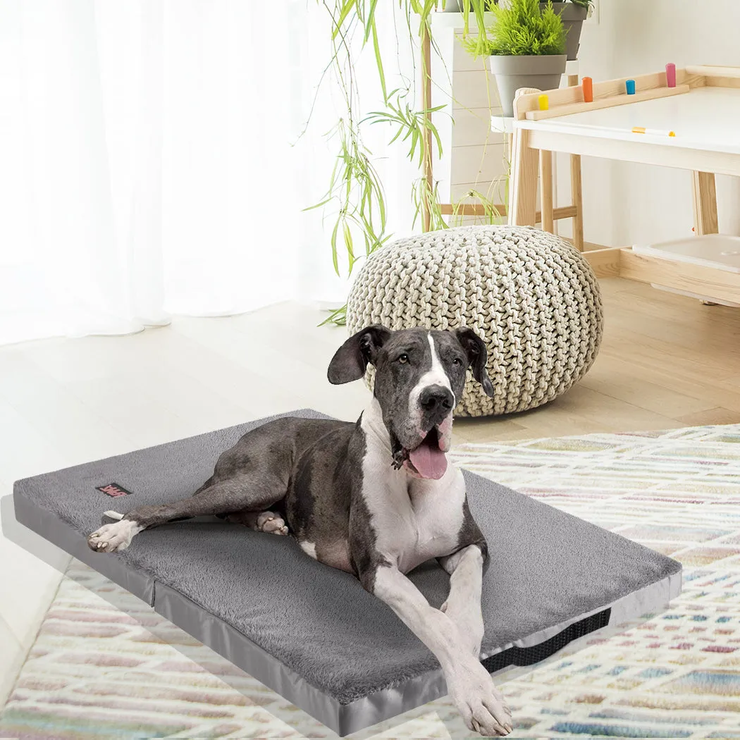 Pet Bed Foldable Dog Puppy Beds Cushion Pad Soft Plush Cat Pillow XXL